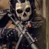 🤨 Эмодзи «👻 Ghost - эмодзи с гоустом по игре CoD» для Telegram