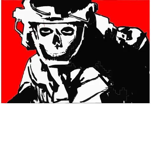 🤩 Эмодзи «Гоуст Call of Duty» для Telegram