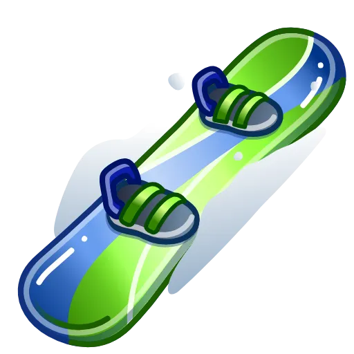 🏂 Эмодзи «Подарки на 23 февраля» для Telegram
