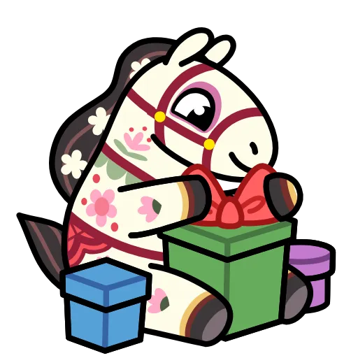 🎁 Эмодзи «Подарки VK» для Telegram