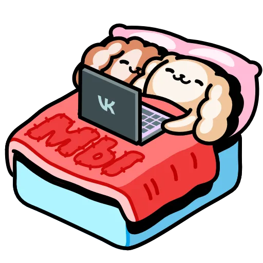 👩‍❤️‍👨 Эмодзи «Подарки VK» для Telegram