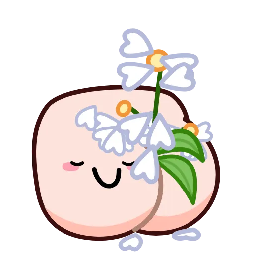 🌼 Эмодзи «Подарки VK» для Telegram