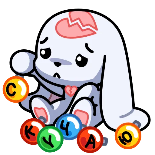 😔 Эмодзи «Подарки VK» для Telegram