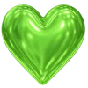 💚 Эмодзи «Зелено-фиолетовые буквы и эмодзи» для Telegram