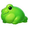 🐸 Эмодзи «Зелено-фиолетовые буквы и эмодзи» для Telegram