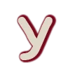 🍄 Эмодзи «Бежевые буквы, разделители и иконки» для Telegram