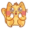 🥺 Эмодзи «Ginger Cat» для Telegram