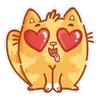 Эмодзи Ginger Cat для Telegram — скачать
