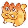 😠 Эмодзи «Ginger Cat» для Telegram
