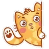 🐾 Эмодзи «Ginger Cat» для Telegram