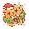 🎄 Эмодзи «Ginger Cat» для Telegram