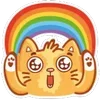 🌈 Эмодзи «Ginger Cat» для Telegram