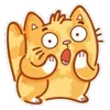 😳 Эмодзи «Ginger Cat» для Telegram