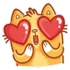 😍 Эмодзи «Ginger Cat» для Telegram