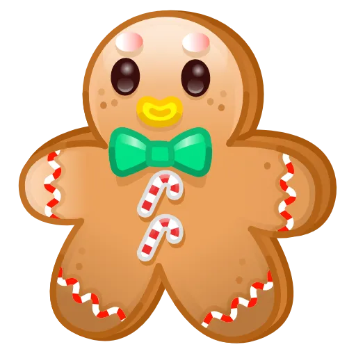 👋 Эмодзи «Ginger Cookie Купить» для Telegram
