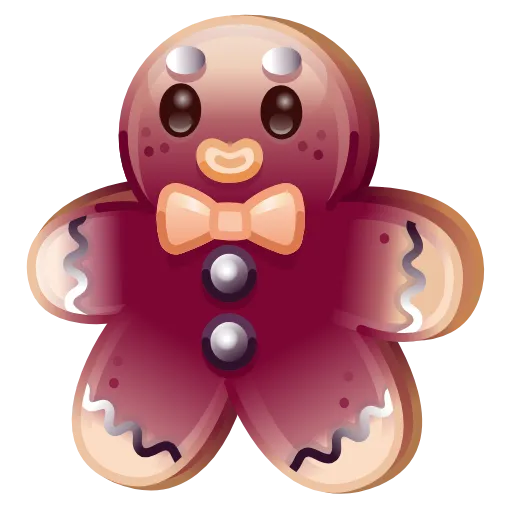 👋 Эмодзи «Ginger Cookie Купить» для Telegram
