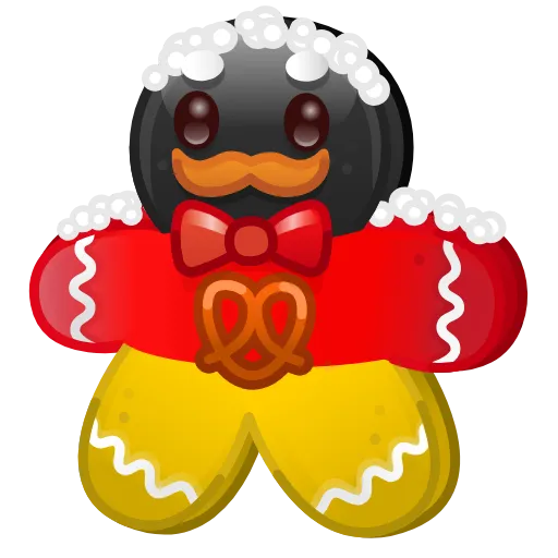 🇩🇪 Эмодзи «Ginger Cookie Купить» для Telegram