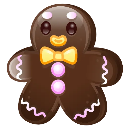 👋 Эмодзи «Ginger Cookie Купить» для Telegram
