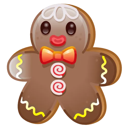 👋 Эмодзи «Ginger Cookie Купить» для Telegram