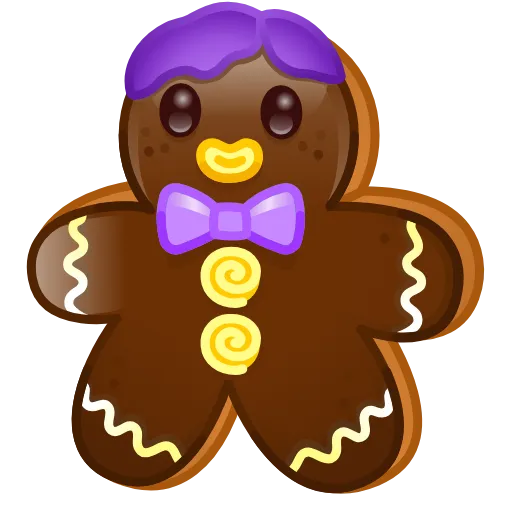 👋 Эмодзи «Ginger Cookie Купить» для Telegram
