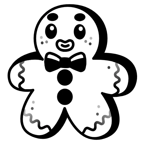 👋 Эмодзи «Ginger Cookie Купить» для Telegram