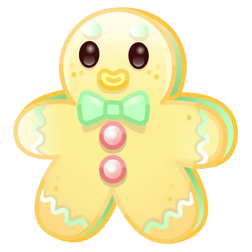 👋 Эмодзи «Ginger Cookie Купить» для Telegram
