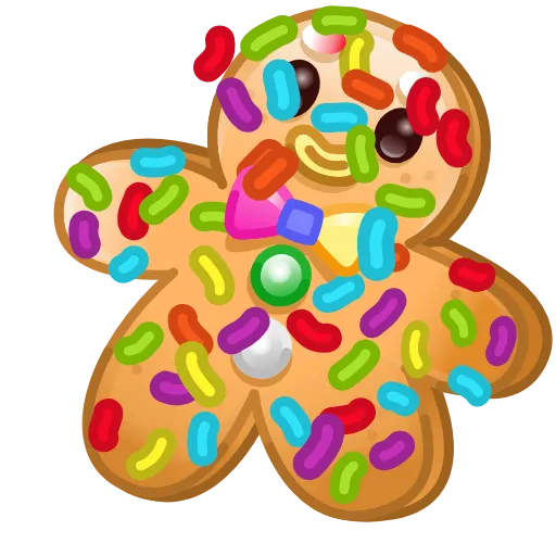 🍬 Эмодзи «Ginger Cookie Купить» для Telegram