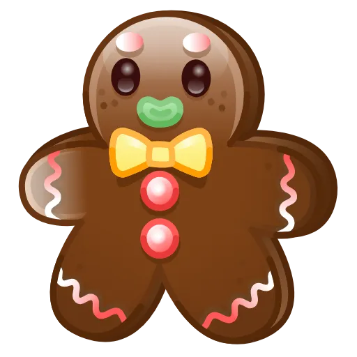 👋 Эмодзи «Ginger Cookie Купить» для Telegram