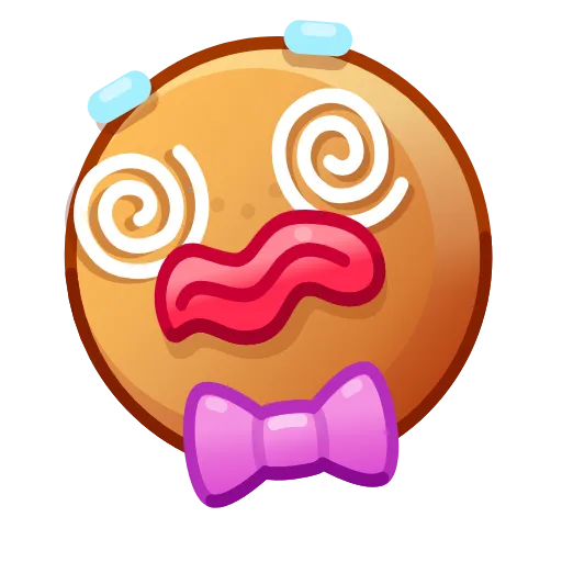 😵‍💫 Стикер «Снежа» для Telegram