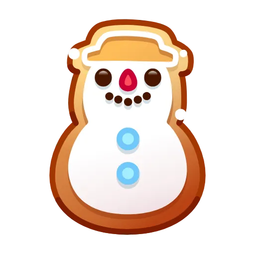 ☃ Стикер «Снежа» для Telegram