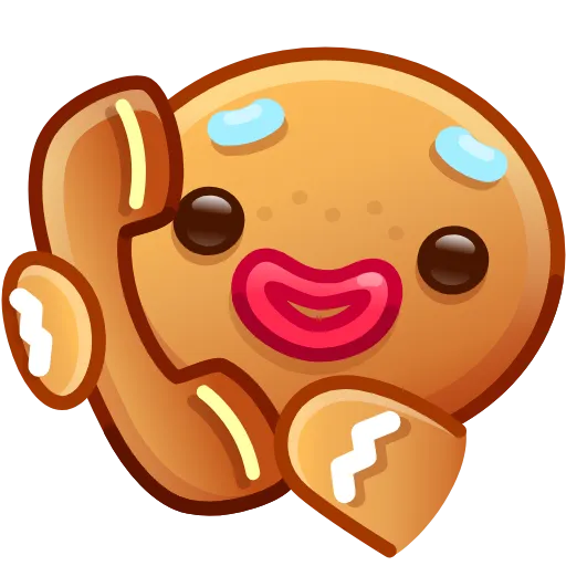📞 Стикер «Снежа» для Telegram