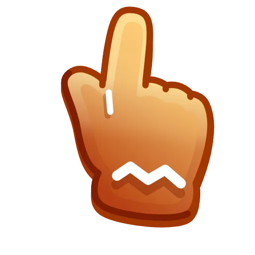 👆 Стикер «Снежа» для Telegram