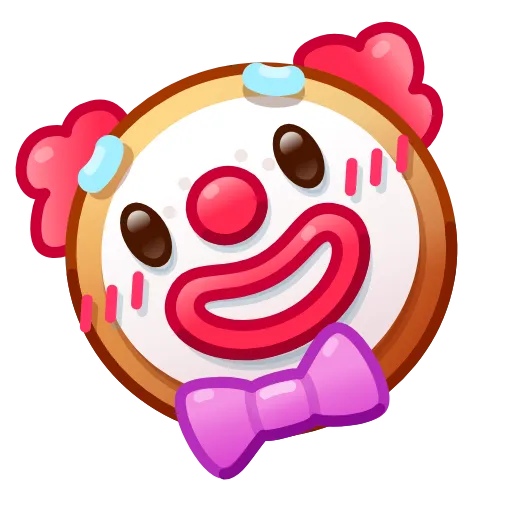 🤡 Эмодзи «Gingerbread Emoji» для Telegram