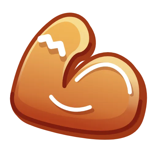 💪 Эмодзи «Gingerbread Emoji» для Telegram