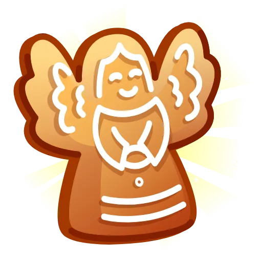 😇 Эмодзи «Gingerbread Emoji» для Telegram