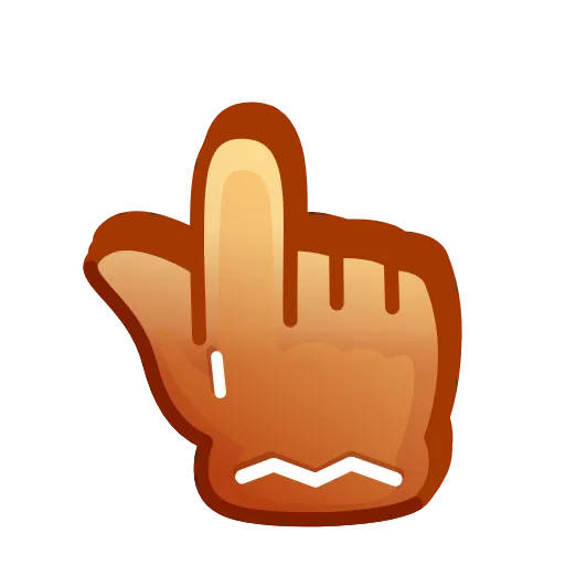 👆 Эмодзи «Gingerbread Emoji» для Telegram