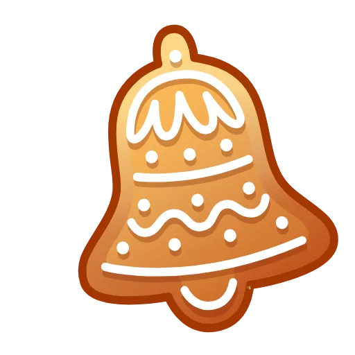 🔔 Эмодзи «Gingerbread Emoji» для Telegram