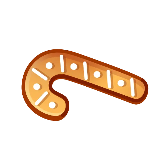 🍭 Эмодзи «Gingerbread Emoji» для Telegram