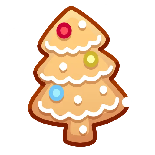 🎄 Эмодзи «Gingerbread Emoji» для Telegram
