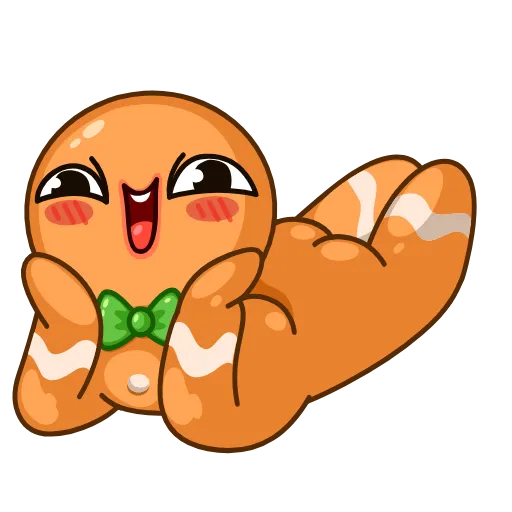 ☺️ Эмодзи «Gingerbread Man» для Telegram