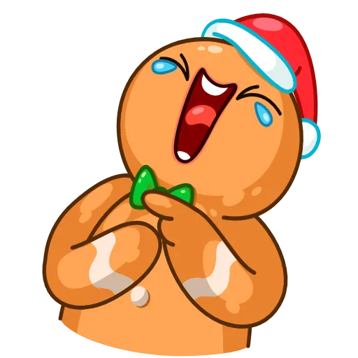 😂 Эмодзи «Gingerbread Man» для Telegram