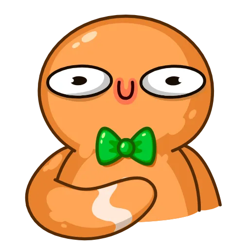 🤭 Эмодзи «Gingerbread Man» для Telegram