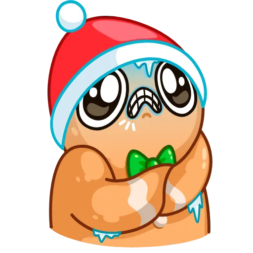 🥶 Эмодзи «Gingerbread Man» для Telegram