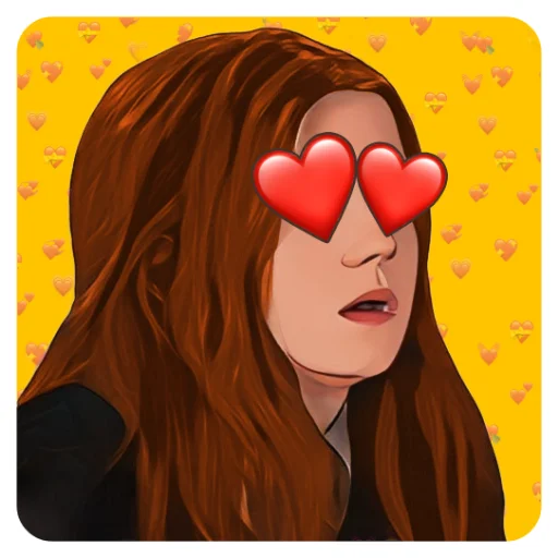 😍 Стикер «Джинни» для Telegram