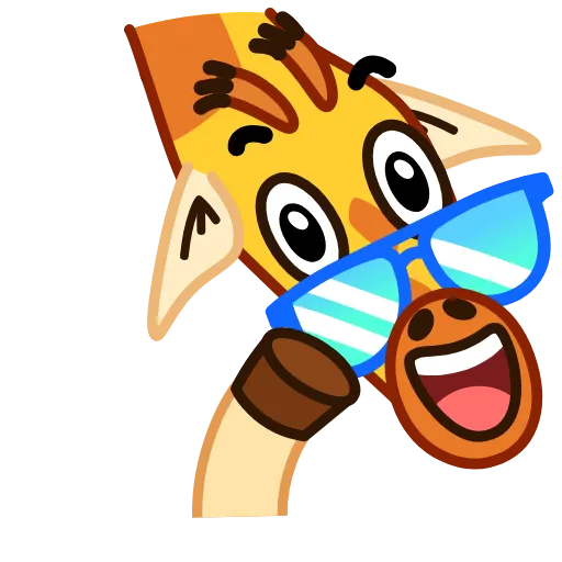 😉 Эмодзи «Giraffe Spotty» для Telegram