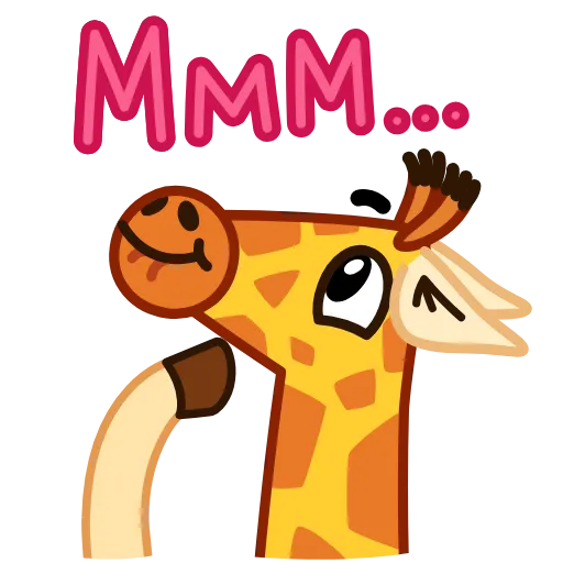 🤔 Эмодзи «Giraffe Spotty» для Telegram