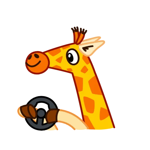 🧳 Эмодзи «Giraffe Spotty» для Telegram