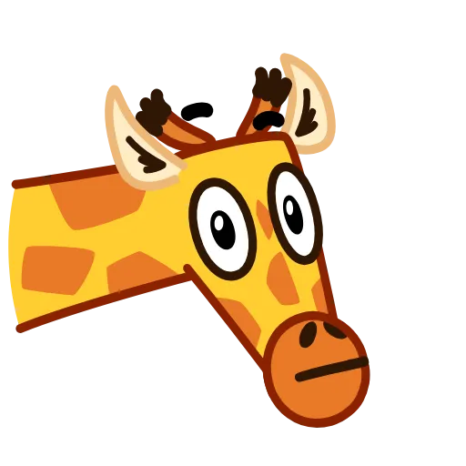 😲 Эмодзи «Giraffe Spotty» для Telegram