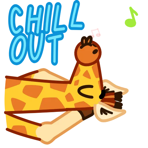 💆‍♂️ Эмодзи «Giraffe Spotty» для Telegram