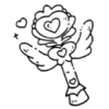 🖤 Эмодзи «🖤Girl and cats» для Telegram